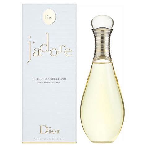 dior j'adore huile de douche et bain|J'adore .